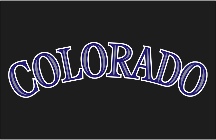 Colorado Rockies 2005-2016 Jersey Logo iron on heat transfer